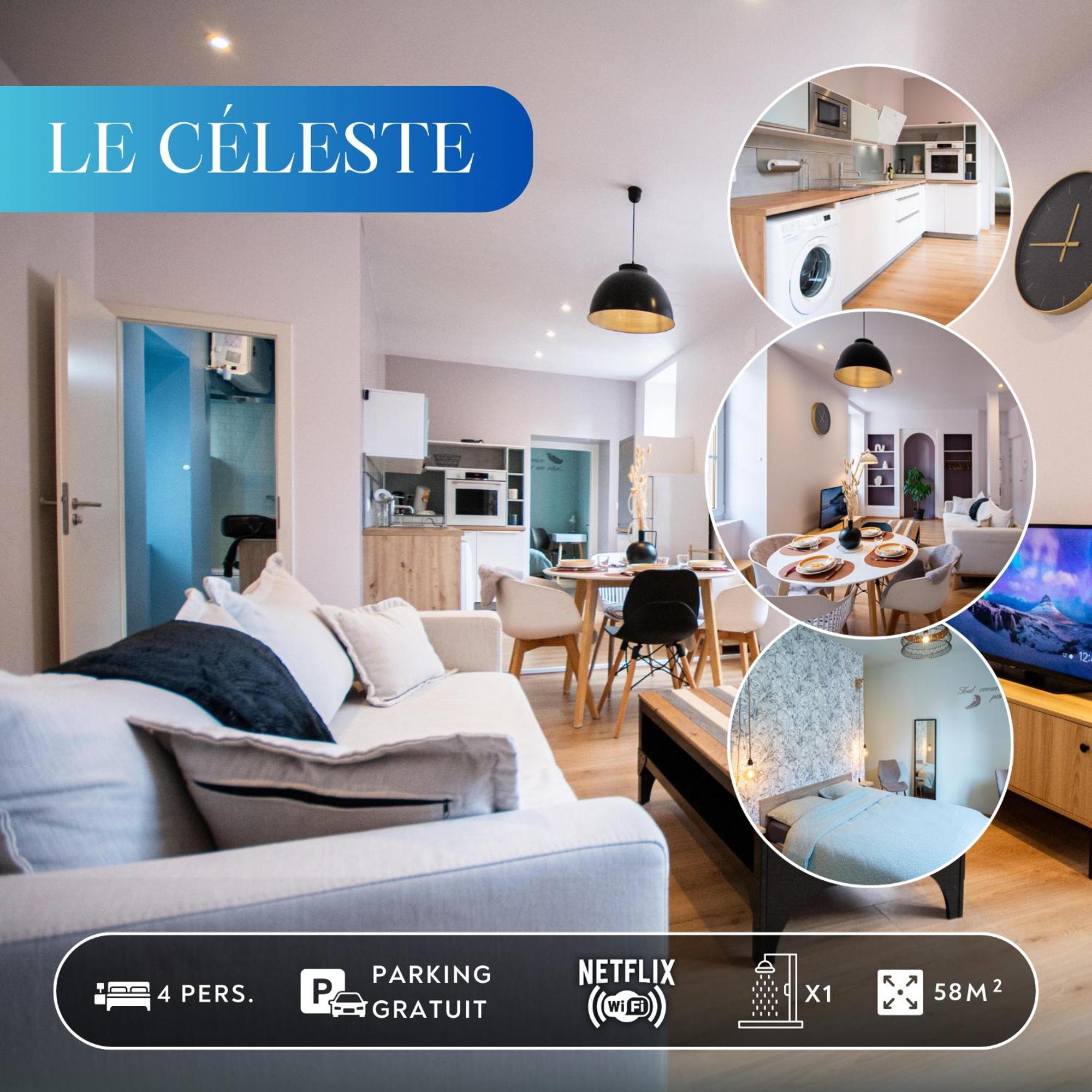 Le Celeste, Centre Historique, Wifi-Netflix Бельфор Экстерьер фото